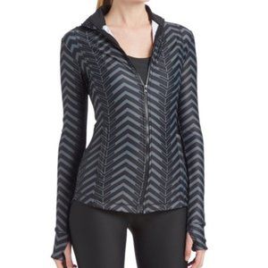 ⭐️ Uintah Collection Gray Chevron Sloane Track Jacket